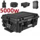 Emergency Mobile Power Station 5000W with ABS Alloy Shell Material and Solar Charger