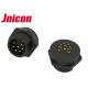 Jnicon Multi Pin Connectors Waterproof , 6 Pin Waterproof Connector Power / Signal Adapter