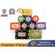 New Design Casino Table Card Game Chips Texas Hold'Em Game Anti-Counterfeiting Chip Set