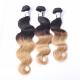 wholesale 8a grade 100 human hair weft cambodian ombre hair extension body wave