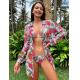 Stylish And Comfortable Three Piece Swimwear For Women In Summer Sexy large size