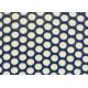 CNC Round Metal Mesh , Decorative Perforated Sheet Plain Weave Weave Style