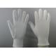 Heavy 100D Clean Room Sterile Gloves , Static Resistant Gloves Common Binding