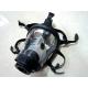 Silicone Rubber Cylindrical Full Face Mask Gas Mask For Breathing Apparatus