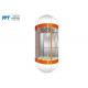 Capsule Panoramic Small Machine Room Passenger Elevator Standard Type Load 1000KG