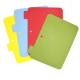 Set Of 4 Plastic Bulk Color Coded Chopping Cutting Boards For Kitchen