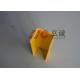 Yellow U Channel Pultruded Profiles High Impact Strength And Mechanical Strength
