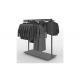 Double - sided steel clothes rack durable , Easy Assembly spiral clothes rack