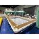 New Portable Inflatable Floating Ocean Sea Swimming Pool Protective Anti Ocean Pool With Netting Enclosure For Yacht