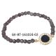 Women's charming and shiny crystal agate beads bracelet with different colors for choice