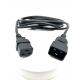 IEC C19 to C20 Extension Electrical 220V 16A 3.0m Extension Power Cord