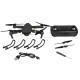 Foldable Altitude Hold Quadcopter Drone with HD Camera Live Video e58 pocket drone