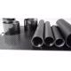 High Strength Roll Wrapped Carbon Tubes 3K Plain Glossy OD 6-200mm Length 1000mm