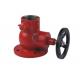 fire hydrant valve with flange