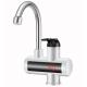 Stainless Spout Electric Heated Basin Tap Deck Mounted Faucet ABS 3000W