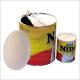 PE Cover Aluminum End Or Powder Cap Tin Plate Cans 0.23mm Thickness