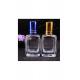 Wholesale clear glasses Bottle With roll on Aluminium Cap Glass Refill Empty Perfume hot stock