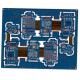 FR4 PI Circuit Board Rigid Flex Printed 10 Layer PCB