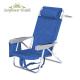 65*57*83cm Folding Lounge Beach Chair Aluminum Tube 600D Oxford Cloth Plastic Handrail