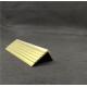 COC Smooth Surface Brass Stair Nosing 3000mm Length Non Slip Step Tread