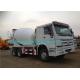 Whilte Truck Mounted Cement Mixer Machine Concrete Mixer Vehicle Eaton Motor