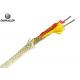 Mica Wrap Fiber Glass PWHT Thermocouple Type K Cable 650℃ 100M IEC ANSI Standard​