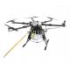 MYUAV 100m High Wall Cleaning Tether Drone System Model Number M12K Version V04