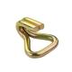 High Quality New Style Factory Safety Cargo Gold J Swan Hoist hook for Tie Down