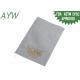 Custom Smell Proof Zipper Bags With Matte Golden Printing Logo W3 * H4.5 / 76*114mm
