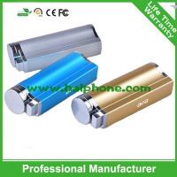 Full Capacity Metal Cigar Lighter External Power Bank 2000mah Powerbank, Mobile Battery