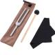 Sound Healing Musical Tool 528 Hz Tuning Fork with Aluminum Alloy and Silicone Hammer
