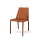 Italian style fashion dining chair upholstered in PU or Faux leather dining
