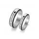 Tagor Jewelry Super Fashion 316L Stainless Steel coulpe Ring TYGR185