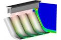 Further developments in fibre dynamics simulation tool