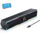 OEM Pc Speakers Computer Sound Bar With Stereo Sound Flowing LED Gaming Speaker For Desktop Laptop Monitor Blue Tooth USB Input