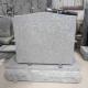 White Granite Cemetery Gravestone Marble Grave Monument Modern Tombstone Natural Stone Wholesale