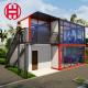 Detachable Modular Prefab Container House With Bathroom Steel and Customized Color