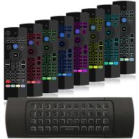 Custom Logo Android Air Mouse Keyboard Remote 10-15 Meters Transmitting Distance