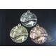 Two 3D Stars Custom Funny Football Engraved Sports Medals Souvenir Medallion Personalized OEM