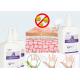 Home Cleaning Moisturizing Formula Hand Sanitizer Gel 75% Antibacterial Sterilization Alcohol