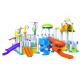 Closed Molded Spray Water Park Outdoor Water Play Equipment Custom Dimension