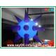 LED Decoration Inflatable Sea Urchin Spike Ball Model With Colorful Lights For Events And Disco