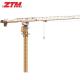 ZTT86 Flattop Tower Crane 6t Capacity 56m Jib Length 1.2t Tip Load Hoisting Equipment