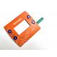 Monochrome Screen Printing Momentary Tactile Switch With Frosted LED Window