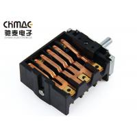 High Temperture Selector Rotary Switch , Controller Rotary Fan Switch 250V 16A