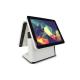 15 Inch Dual Screen Windows POS System Pure Capacitive Touch Restaurant POS