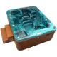 Outdoor Freestanding Swim Spa Tub Acrylic Material For 5 - 6 Persons