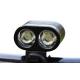 4 * 1500mAh LED Bicycle Headlight Front 2400 LM Lumens With Usb Port Portable