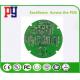 Round Shape Double Sided PCB Board Fr4 Base Material For Telecommunication