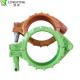 CIFA Trailer Truck Mounted Concrete Pump Pipe Clamp For Rubber Hose